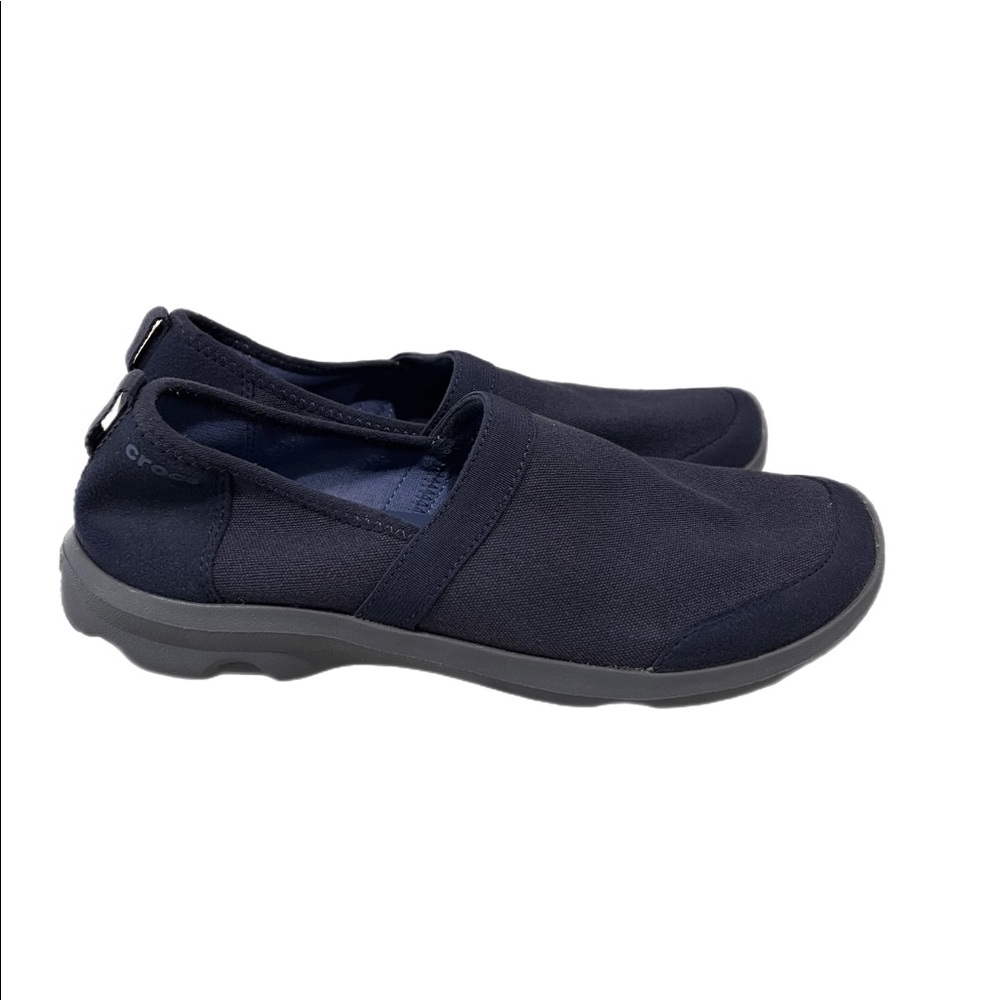 Crocs canvas slip on loafers - Picture 3 of 11
